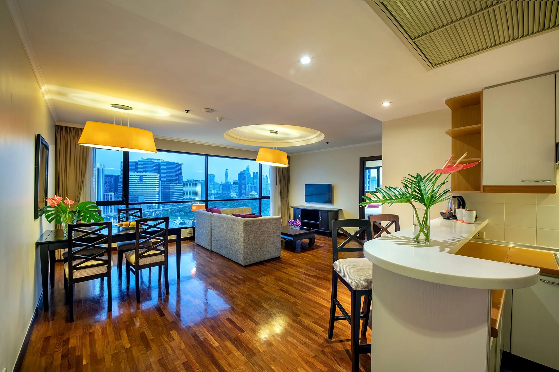 BandaraBangkok-Suite-and-Residenced-1Bedroom-Conner-Suite-2107-Gray-03